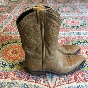 Leather Cowboy Boots Cowgirl Boots
